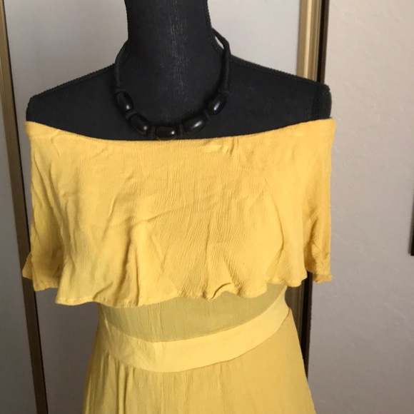 Blue Ivy by KC Off Shoulder Strapless Jumpsuit - Picture 7 of 7